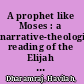 A prophet like Moses : a narrative-theological reading of the Elijah stories. /