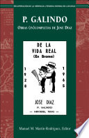 P. Galindo : Obras (in)completas de José Díaz /