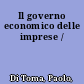 Il governo economico delle imprese /