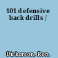 101 defensive back drills /