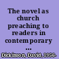 The novel as church preaching to readers in contemporary fiction /