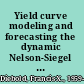 Yield curve modeling and forecasting the dynamic Nelson-Siegel approach /