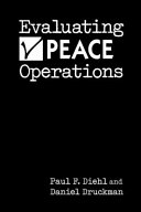 Evaluating peace operations /