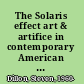 The Solaris effect art & artifice in contemporary American film /