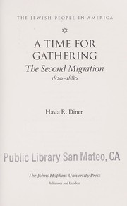 A time for gathering : the second migration, 1820-1880 /