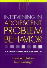 Intervening in adolescent problem behavior : a family-centered approach /