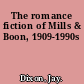 The romance fiction of Mills & Boon, 1909-1990s