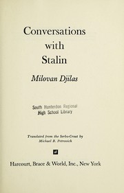 Conversations with Stalin /