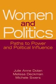 Women and politics : paths to power and political influence /