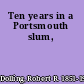 Ten years in a Portsmouth slum,