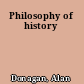 Philosophy of history