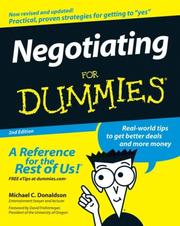 Negotiating for dummies.