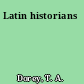 Latin historians