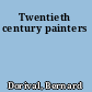 Twentieth century painters