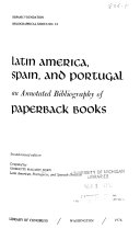 Latin America, Spain, and Portugal : an annotated bibliography of paperback books /