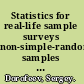 Statistics for real-life sample surveys non-simple-random samples and weighted data /