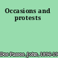 Occasions and protests