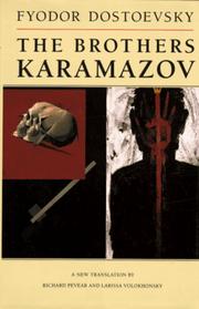 The brothers Karamazov : a novel in four parts with epilogue /