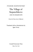 The village of Stepanchikovo and its inhabitants : from the notes of an unknown /