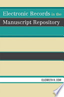 Electronic records in the manuscript repository /