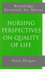 Nursing perspectives on quality of life /