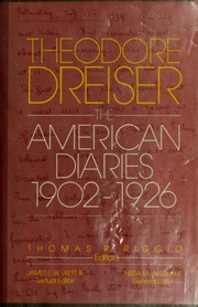 American diaries, 1902-1926 /