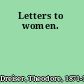 Letters to women.