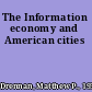 The Information economy and American cities