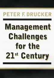 Management challenges for the 21st century /