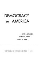 Power and democracy in America /