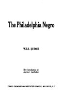 The Philadelphia Negro.