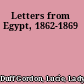 Letters from Egypt, 1862-1869
