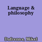 Language & philosophy