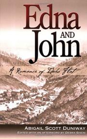 Edna and John : a romance of Idaho Flat /