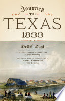 Journey to Texas, 1833 /