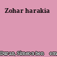 Zohar harakia