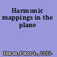 Harmonic mappings in the plane