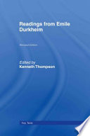 Readings from Emile Durkheim /