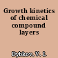 Growth kinetics of chemical compound layers