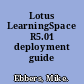 Lotus LearningSpace R5.01 deployment guide