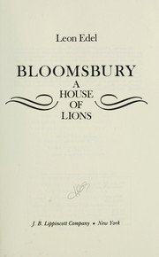 Bloomsbury : a house of lions /