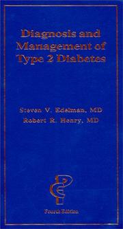 Diagnosis and management of type 2 diabetes /