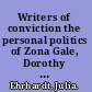 Writers of conviction the personal politics of Zona Gale, Dorothy Canfield Fisher, Rose Wilder Lane, and Josephine Herbst /