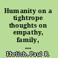 Humanity on a tightrope thoughts on empathy, family, and big changes for a viable future /