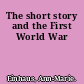 The short story and the First World War