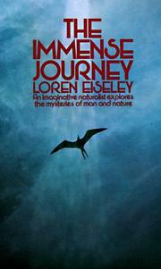 The immense journey /
