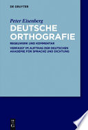 Deutsche orthografie : regelwerk und kommentar /