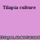 Tilapia culture