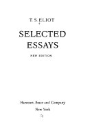 Selected essays /