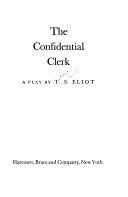 The confidential clerk : a play /